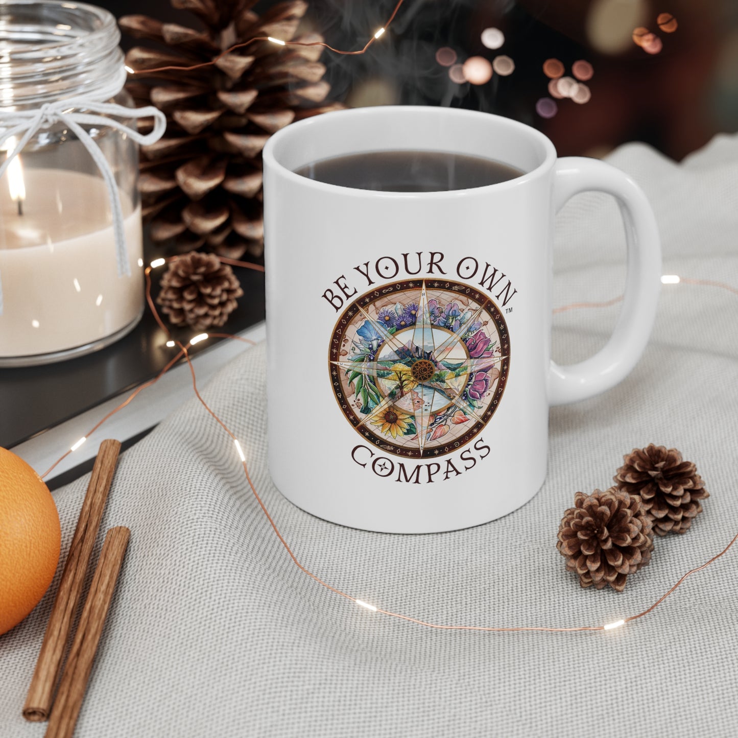 Be Your Own Compass 11oz mug